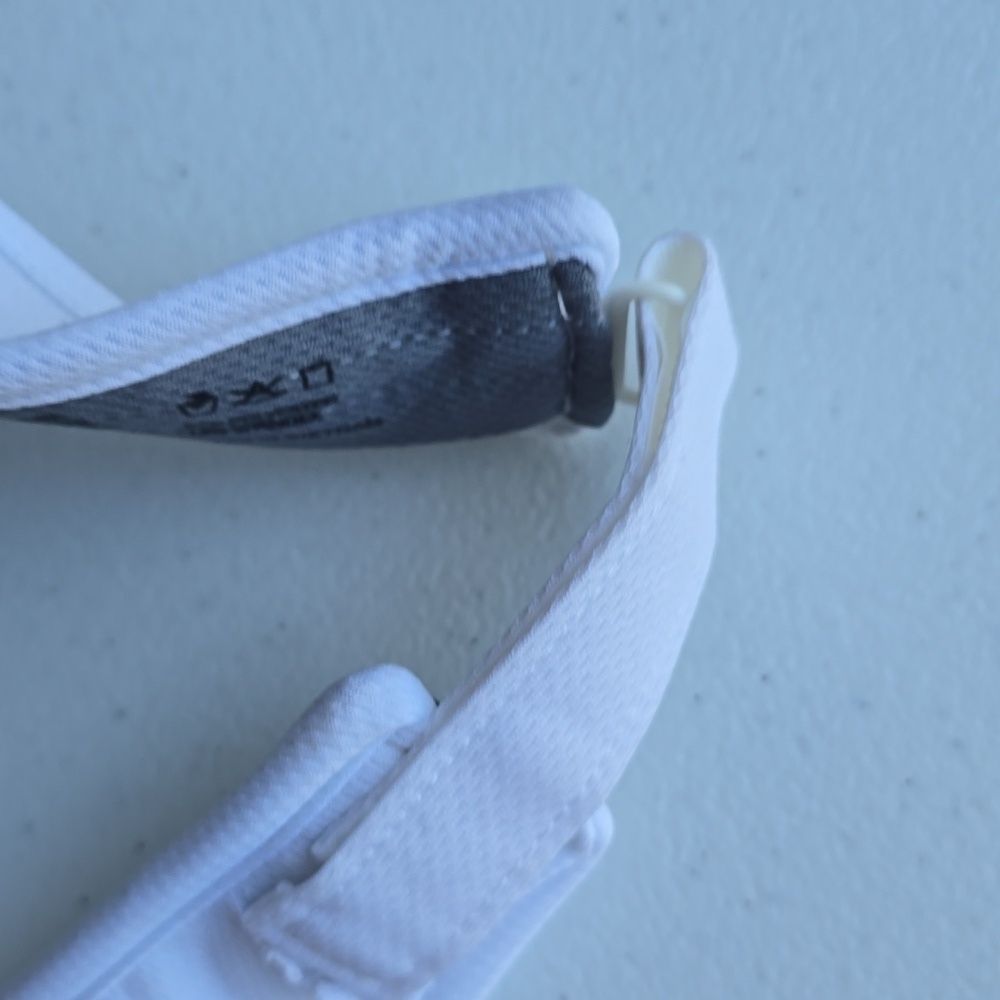 Adidas White Visor Hat - Picture 9 of 9
